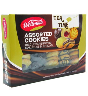 Tea Time  Assorted Cookies "WELLMADE" 400g * 12